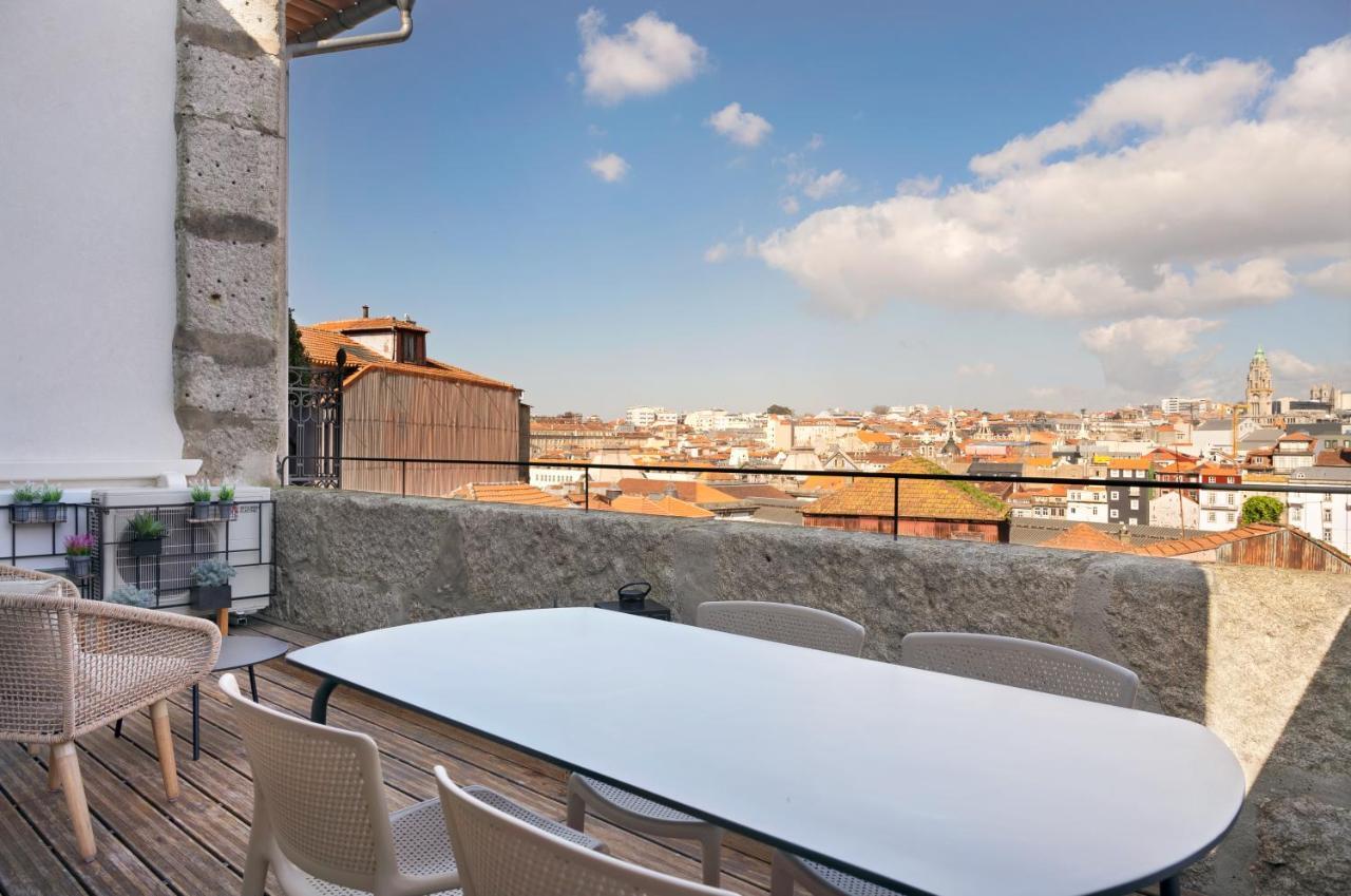 Rooftop Balcony At Porto Historic Center Kültér fotó